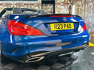 Used 2016 Mercedes-Benz Sl AMG Line Blue - Interior and Exterior details 14