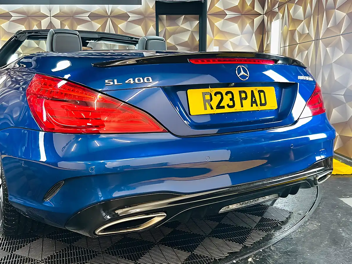 Used 2016 Mercedes-Benz Sl AMG Line Blue - Interior and Exterior details 14