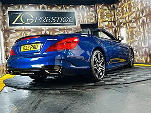 Used 2016 Mercedes-Benz Sl AMG Line Blue - Interior and Exterior details 16