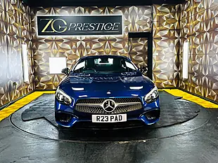 Used 2016 Mercedes-Benz Sl AMG Line Blue - Interior and Exterior details 4