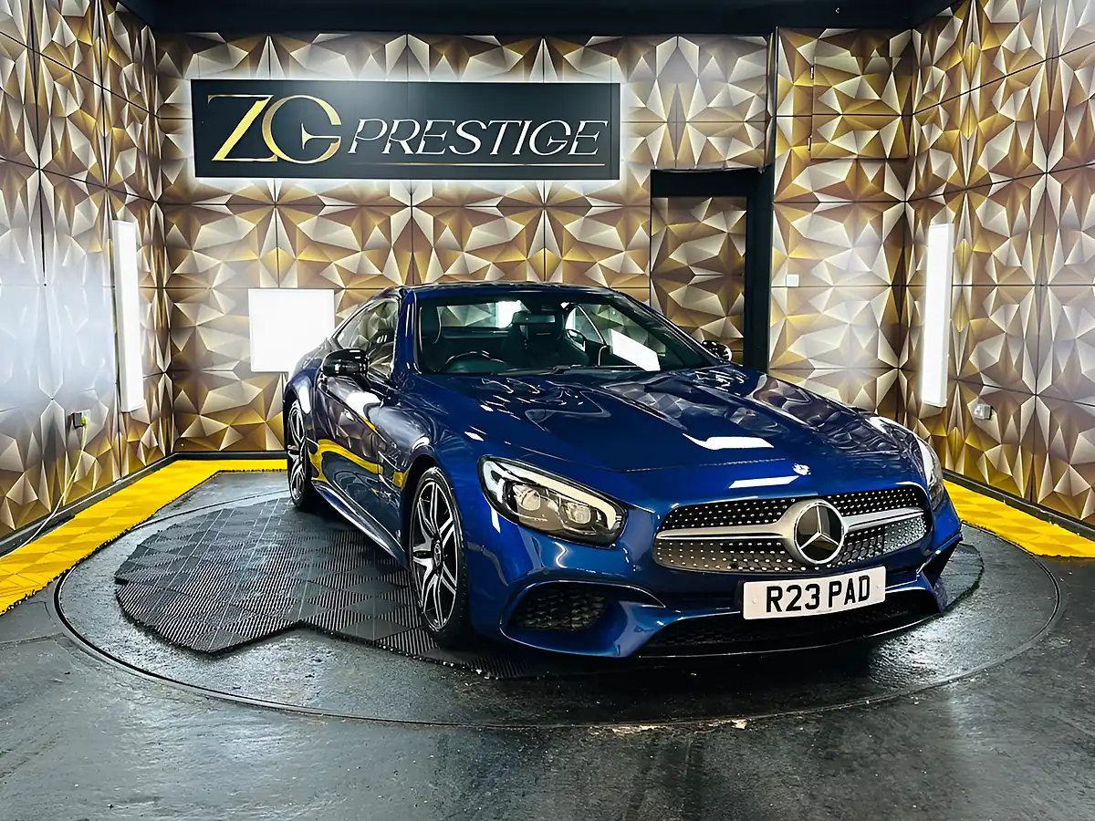 Used 2016 Mercedes-Benz Sl AMG Line Blue - Interior and Exterior details 5