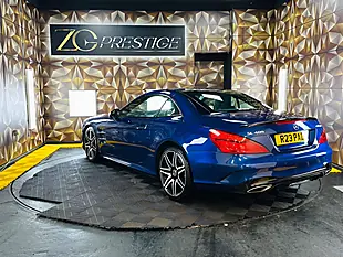Used 2016 Mercedes-Benz Sl AMG Line Blue - Interior and Exterior details 8