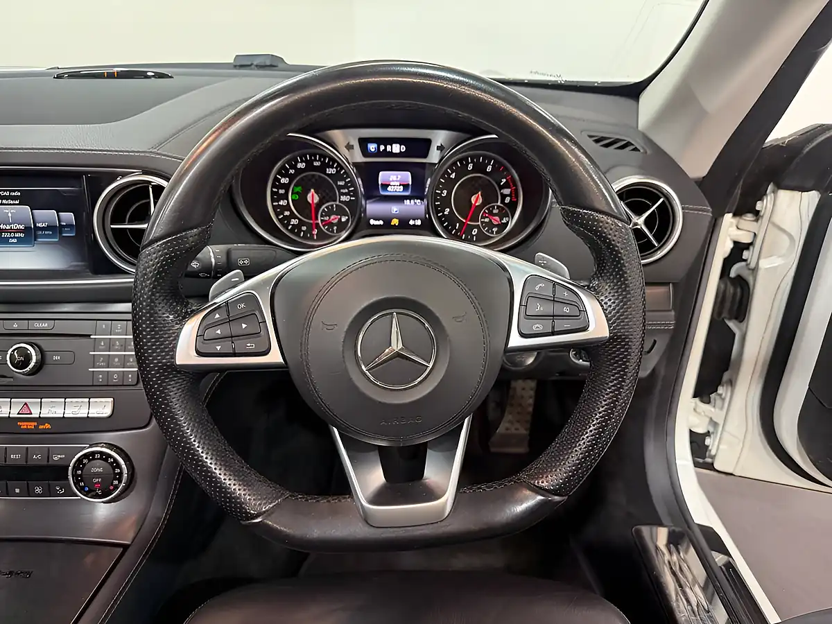 Used 2016 Mercedes-Benz Sl AMG Line White - Interior and Exterior details 15