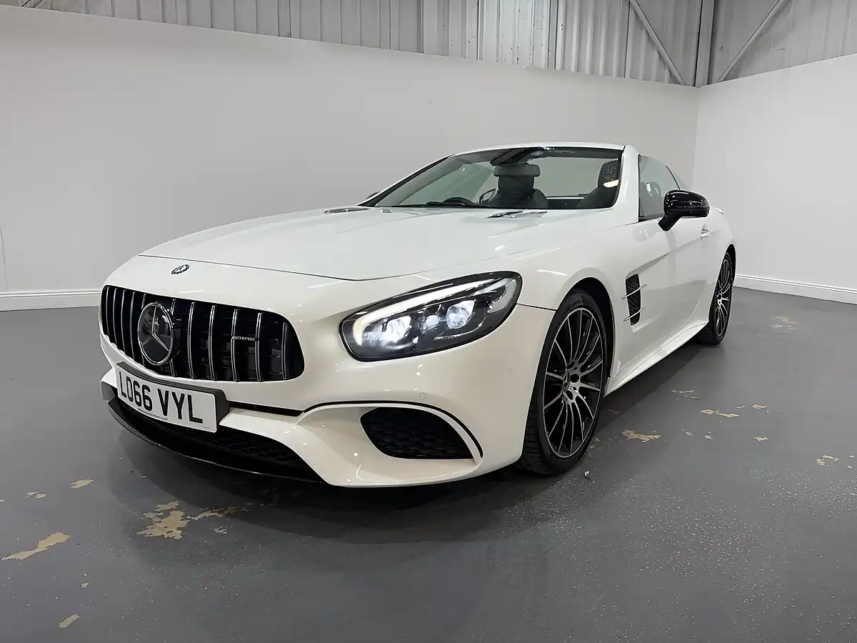 Used 2016 Mercedes-Benz Sl AMG Line White - Interior and Exterior details 3