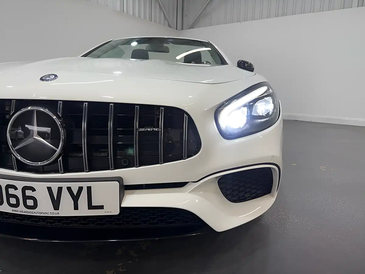Used 2016 Mercedes-Benz Sl AMG Line White - Interior and Exterior details 4