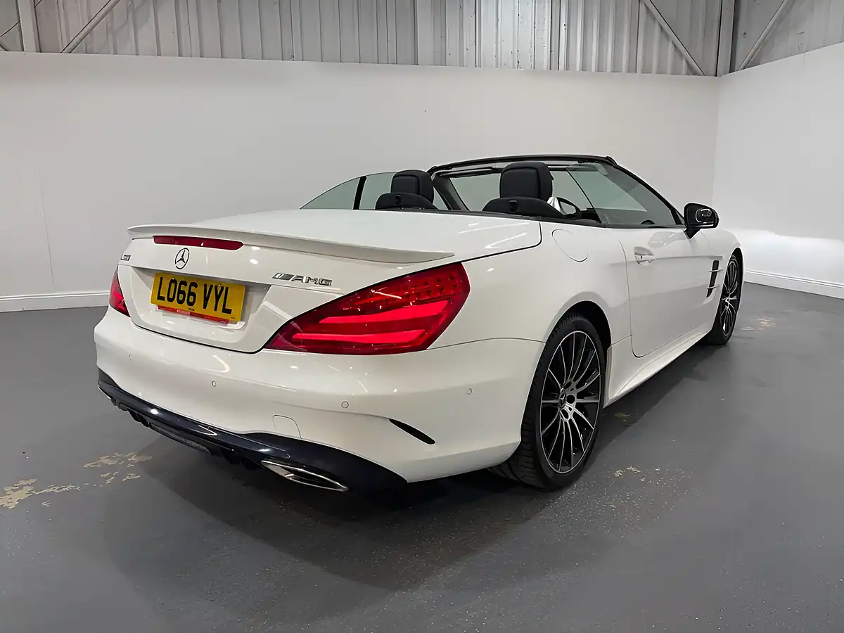 Used 2016 Mercedes-Benz Sl AMG Line White - Interior and Exterior details 9