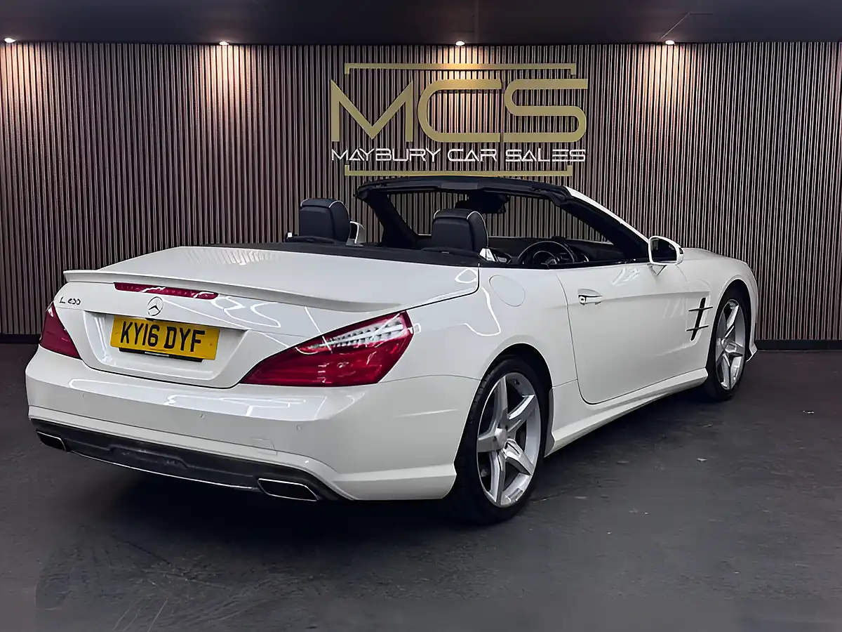 Used 2016 Mercedes-Benz Sl AMG Sport White - Interior and Exterior details 5