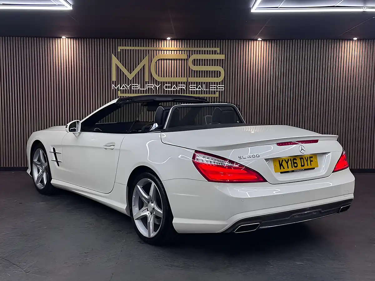Used 2016 Mercedes-Benz Sl AMG Sport White - Interior and Exterior details 7