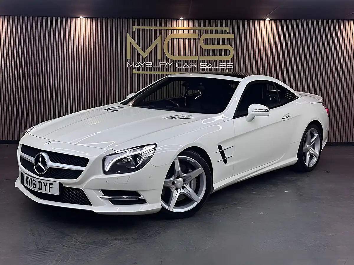 Used 2016 Mercedes-Benz Sl AMG Sport White - Interior and Exterior details 9