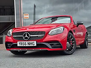 Used 2016 Mercedes-Benz Slc AMG Fire Opal - Interior and Exterior details 10