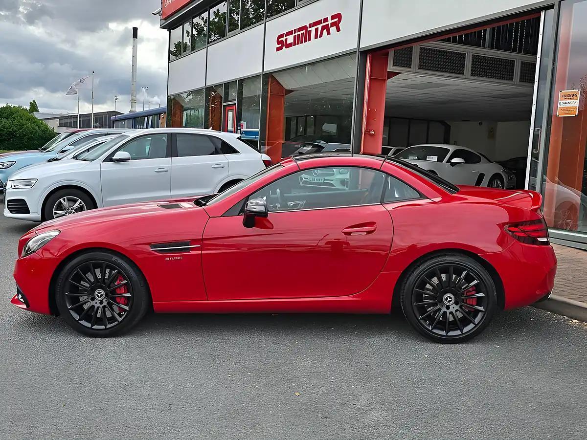 Used 2016 Mercedes-Benz Slc AMG Fire Opal - Interior and Exterior details 11