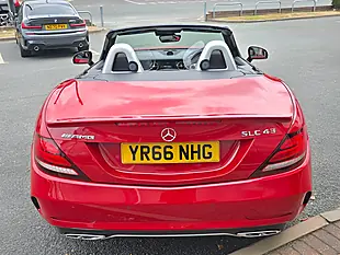 Used 2016 Mercedes-Benz Slc AMG Fire Opal - Interior and Exterior details 12