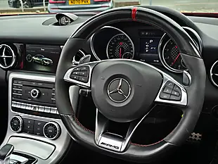 Used 2016 Mercedes-Benz Slc AMG Fire Opal - Interior and Exterior details 18