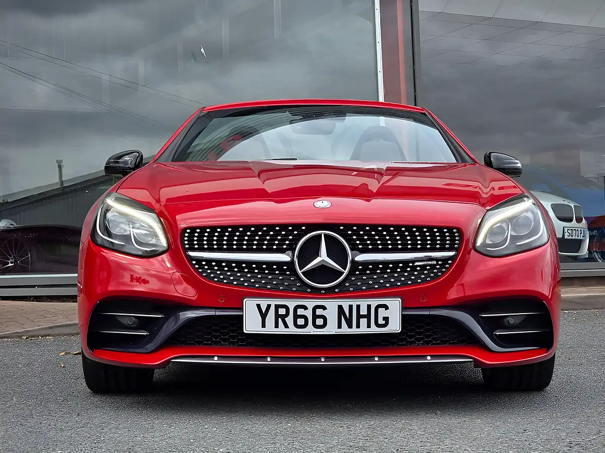 Used 2016 Mercedes-Benz Slc AMG Fire Opal - Interior and Exterior details 5