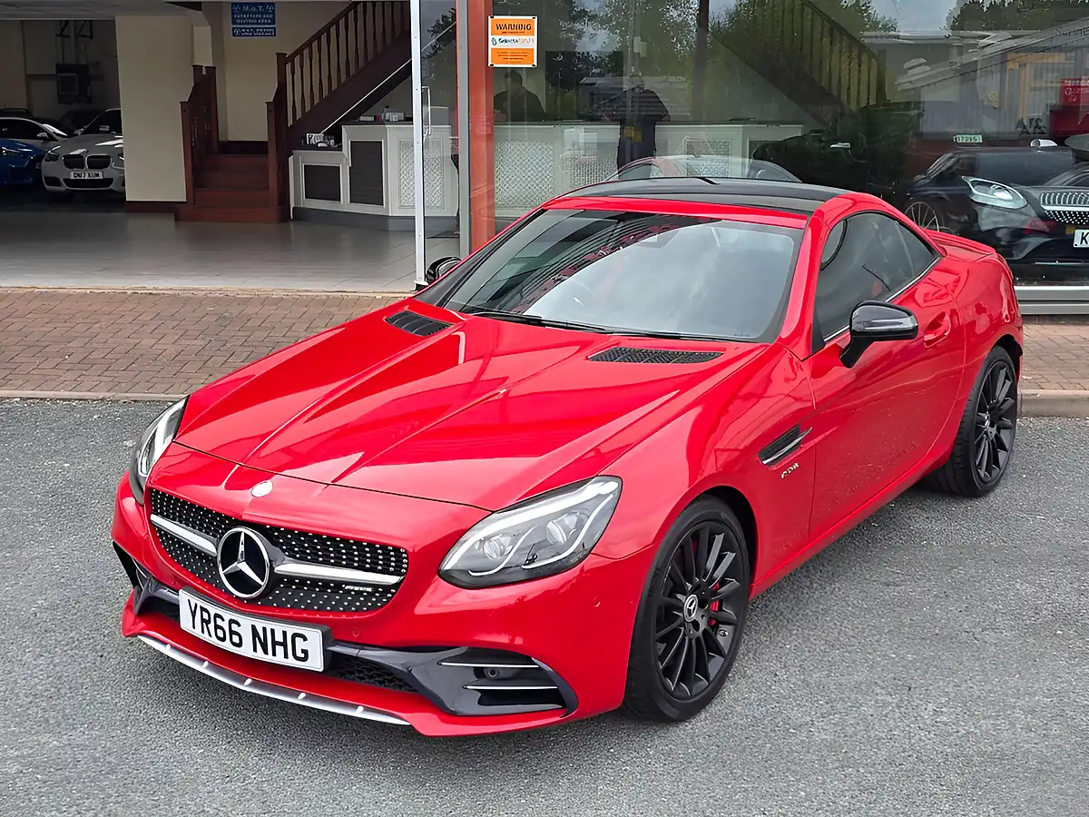 Used 2016 Mercedes-Benz Slc AMG Fire Opal - Interior and Exterior details 6