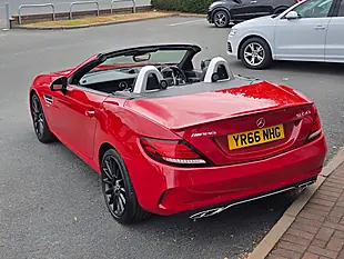 Used 2016 Mercedes-Benz Slc AMG Fire Opal - Interior and Exterior details 7