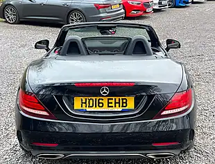 Used 2016 Mercedes-Benz Slc AMG Line Obsidian Black - Interior and Exterior details 12