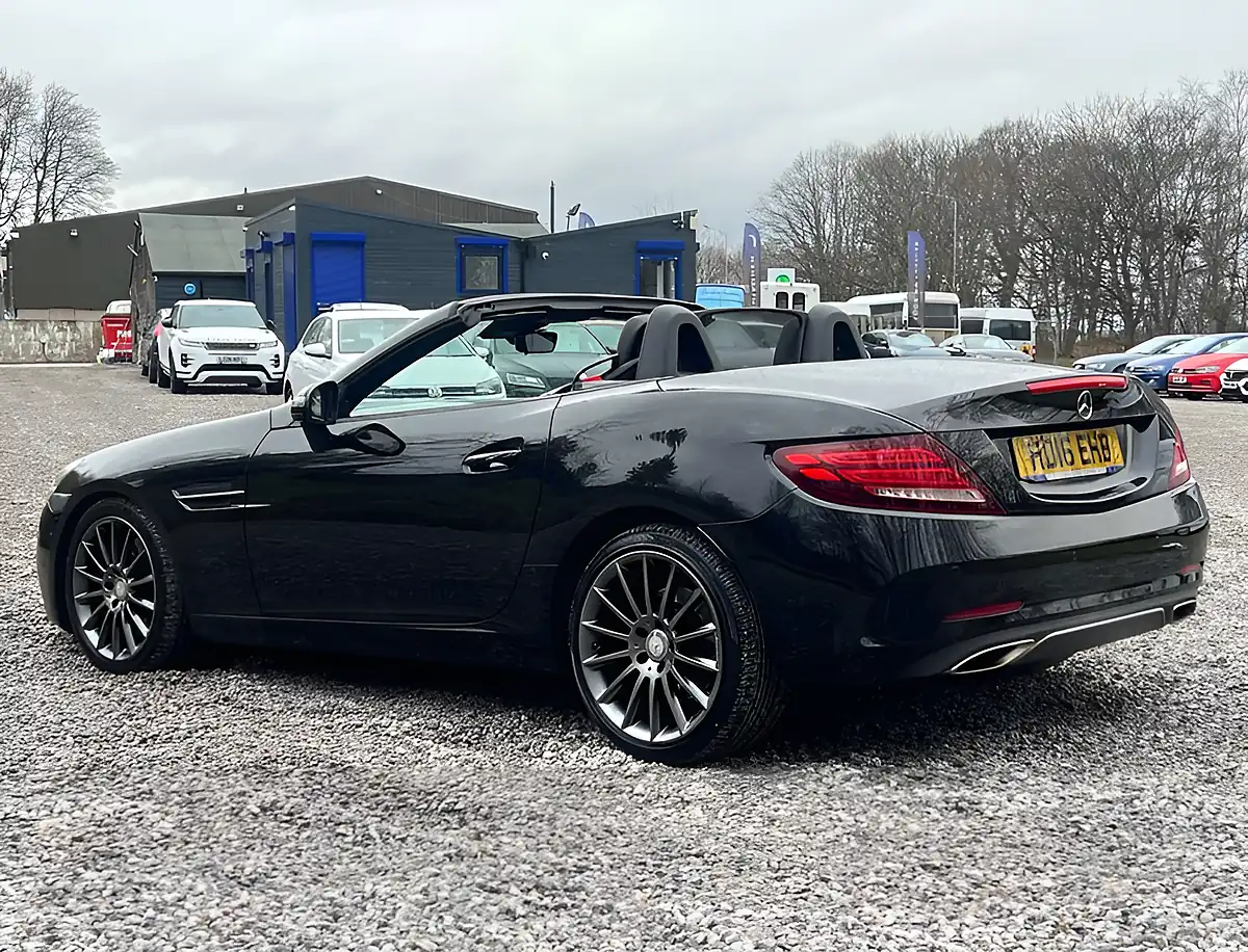 Used 2016 Mercedes-Benz Slc AMG Line Obsidian Black - Interior and Exterior details 13