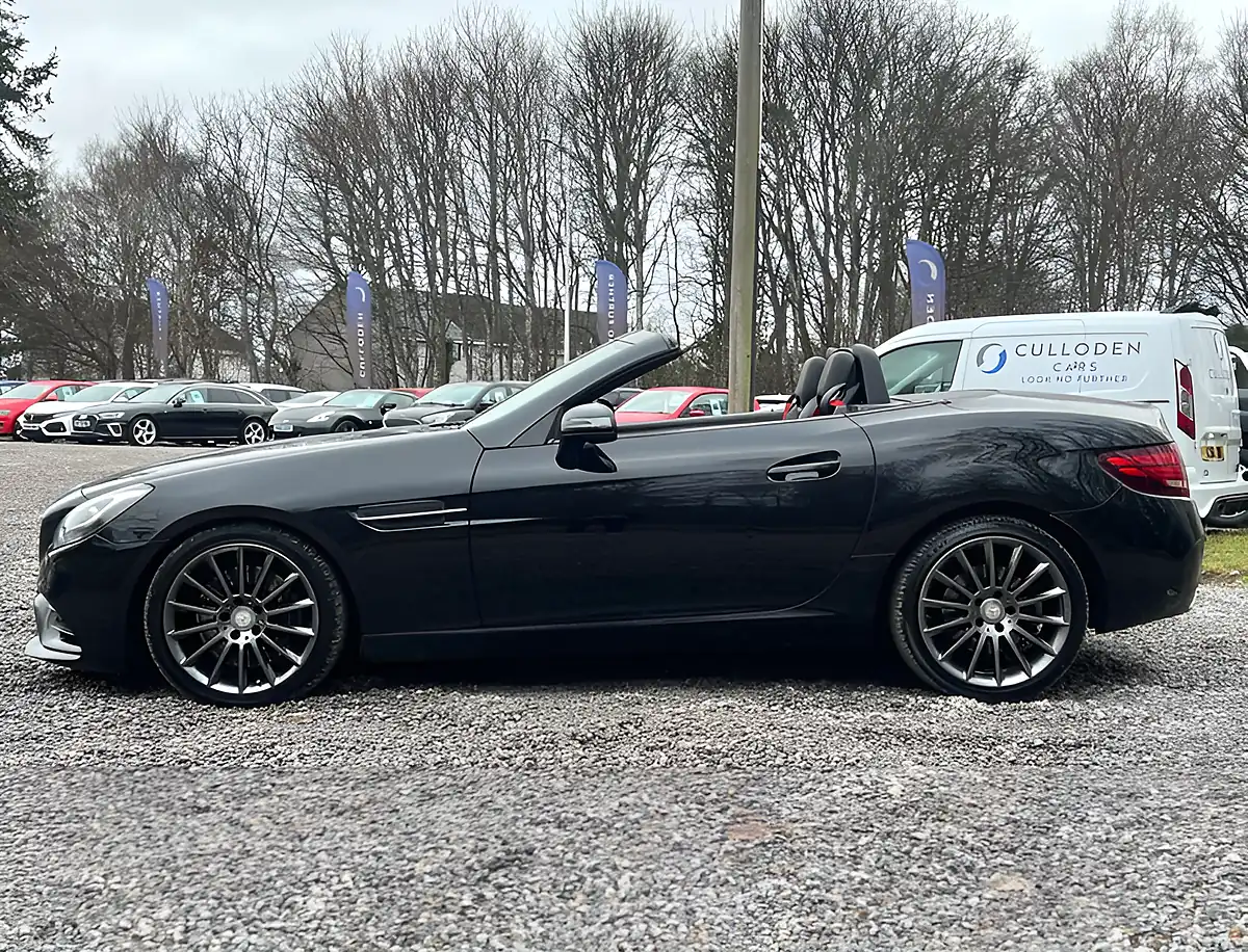 Used 2016 Mercedes-Benz Slc AMG Line Obsidian Black - Interior and Exterior details 14