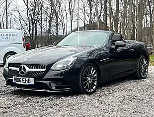 Used 2016 Mercedes-Benz Slc AMG Line Obsidian Black - Interior and Exterior details 15