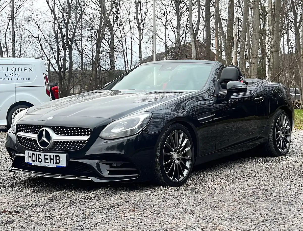 Used 2016 Mercedes-Benz Slc AMG Line Obsidian Black - Interior and Exterior details 15