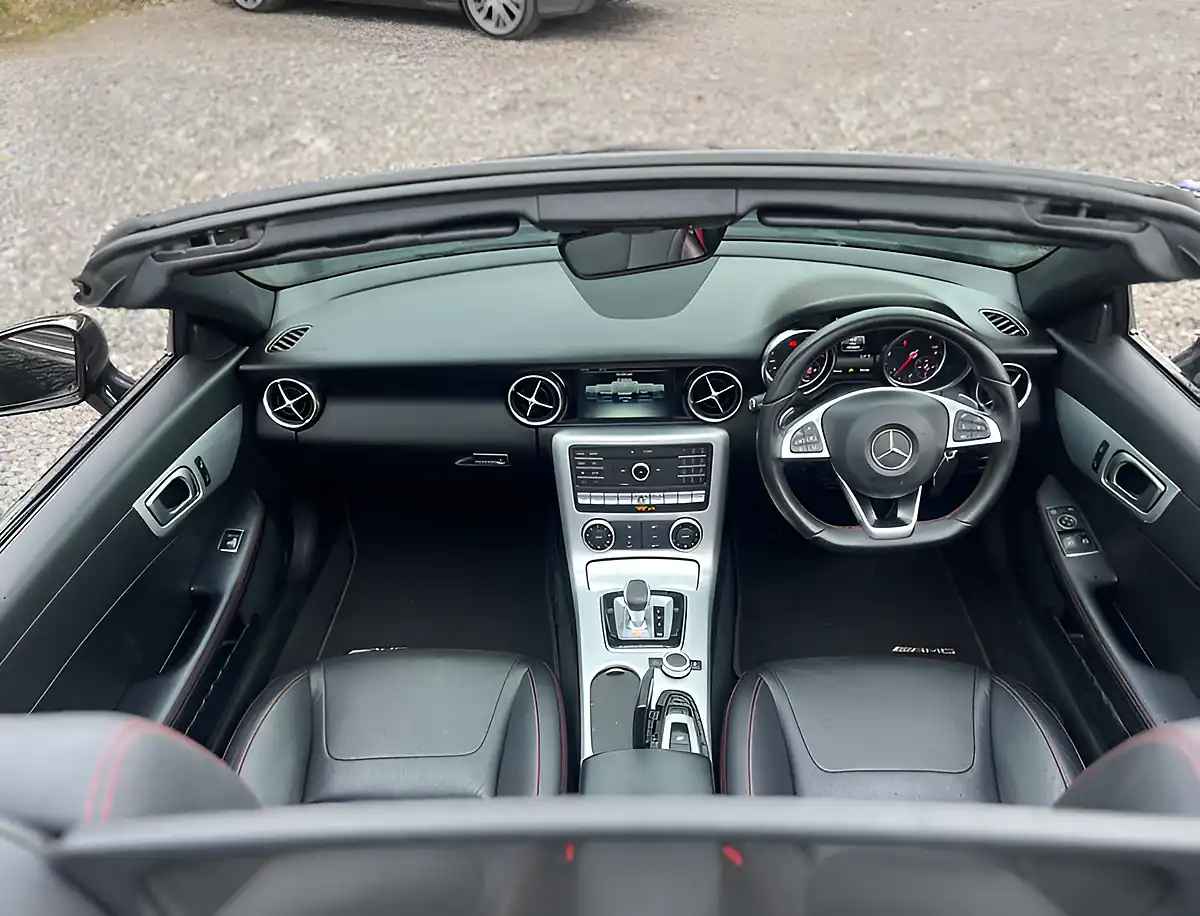 Used 2016 Mercedes-Benz Slc AMG Line Obsidian Black - Interior and Exterior details 18
