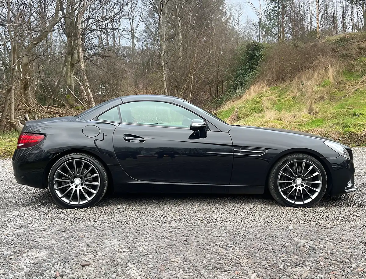 Used 2016 Mercedes-Benz Slc AMG Line Obsidian Black - Interior and Exterior details 2