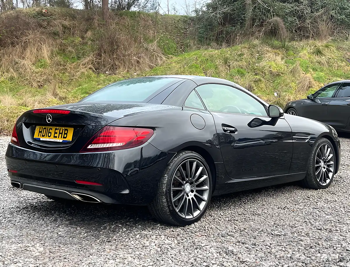 Used 2016 Mercedes-Benz Slc AMG Line Obsidian Black - Interior and Exterior details 3