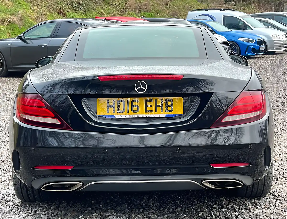 Used 2016 Mercedes-Benz Slc AMG Line Obsidian Black - Interior and Exterior details 4