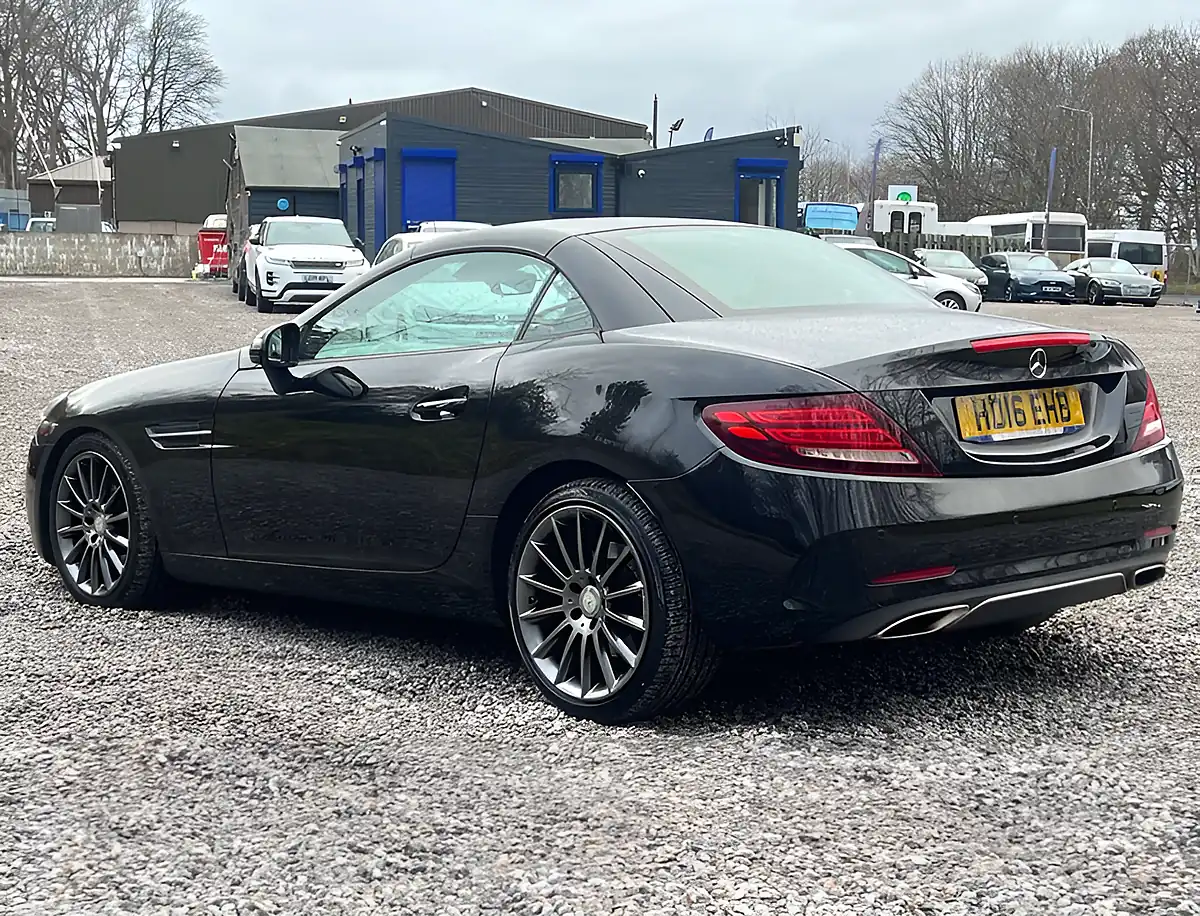 Used 2016 Mercedes-Benz Slc AMG Line Obsidian Black - Interior and Exterior details 5