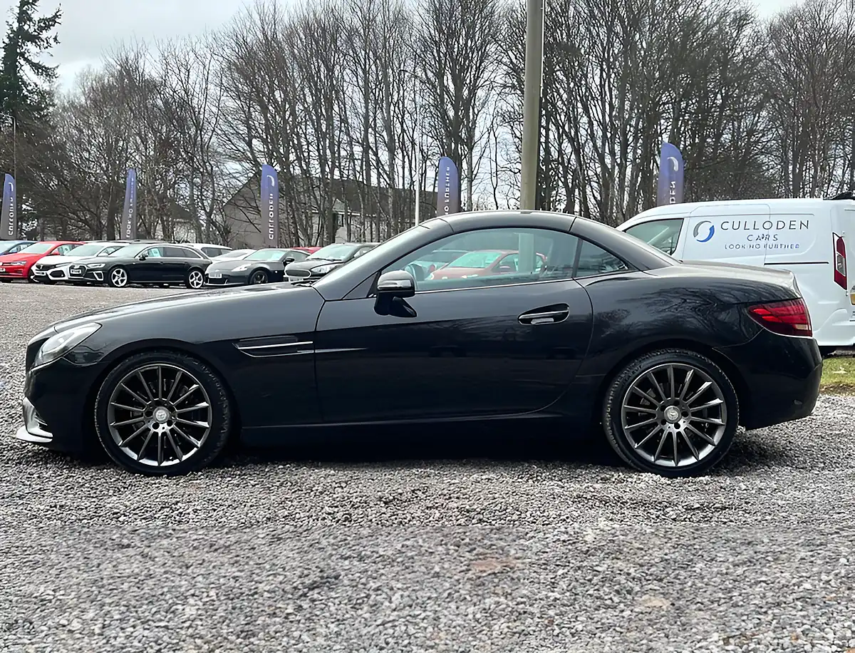 Used 2016 Mercedes-Benz Slc AMG Line Obsidian Black - Interior and Exterior details 6