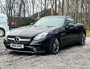 Used 2016 Mercedes-Benz Slc AMG Line Obsidian Black - Interior and Exterior details 7