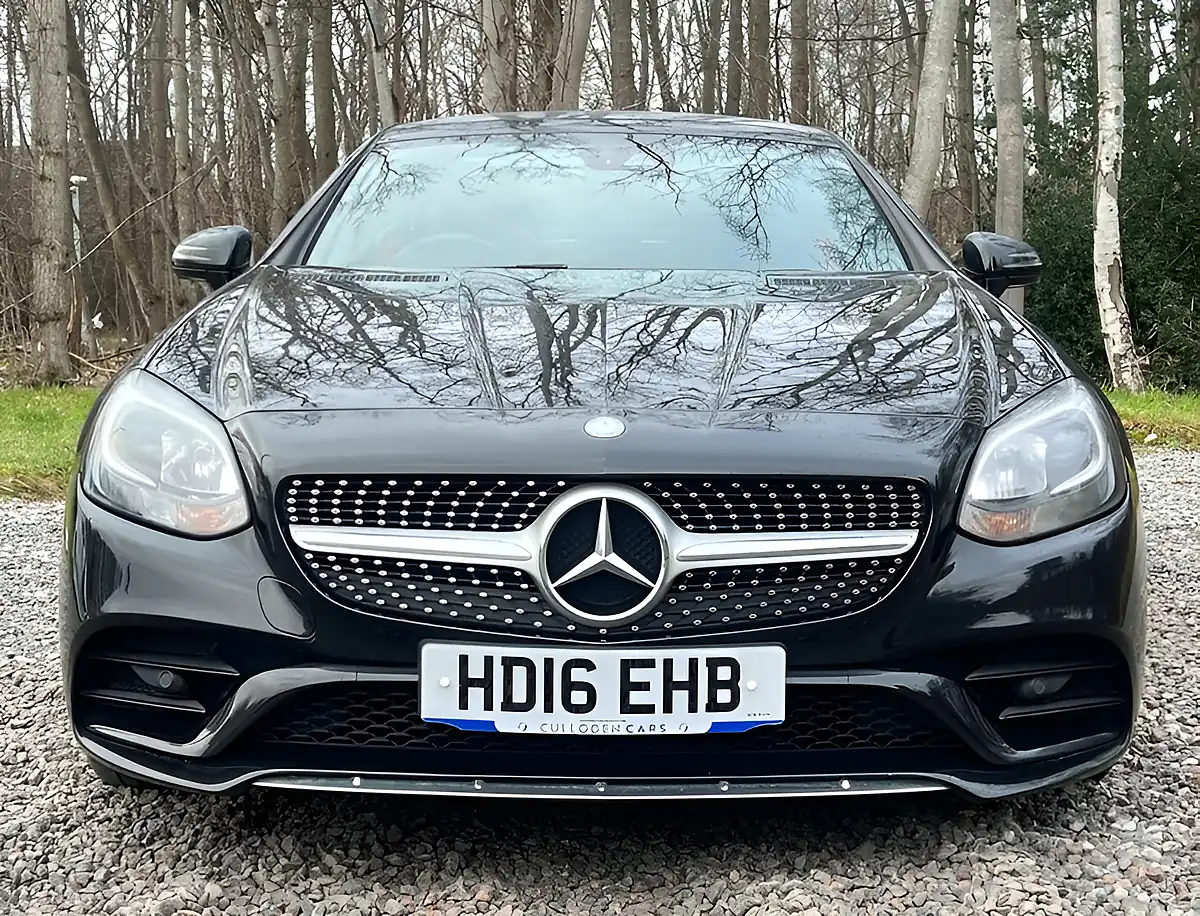 Used 2016 Mercedes-Benz Slc AMG Line Obsidian Black - Interior and Exterior details 8