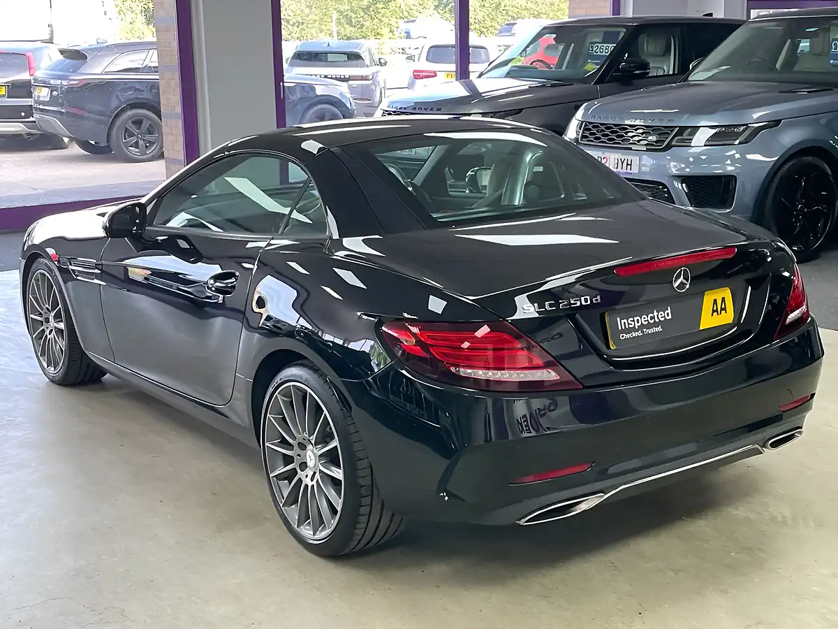 Used 2016 Mercedes-Benz Slc AMG Line Obsidian Black - Interior and Exterior details 10
