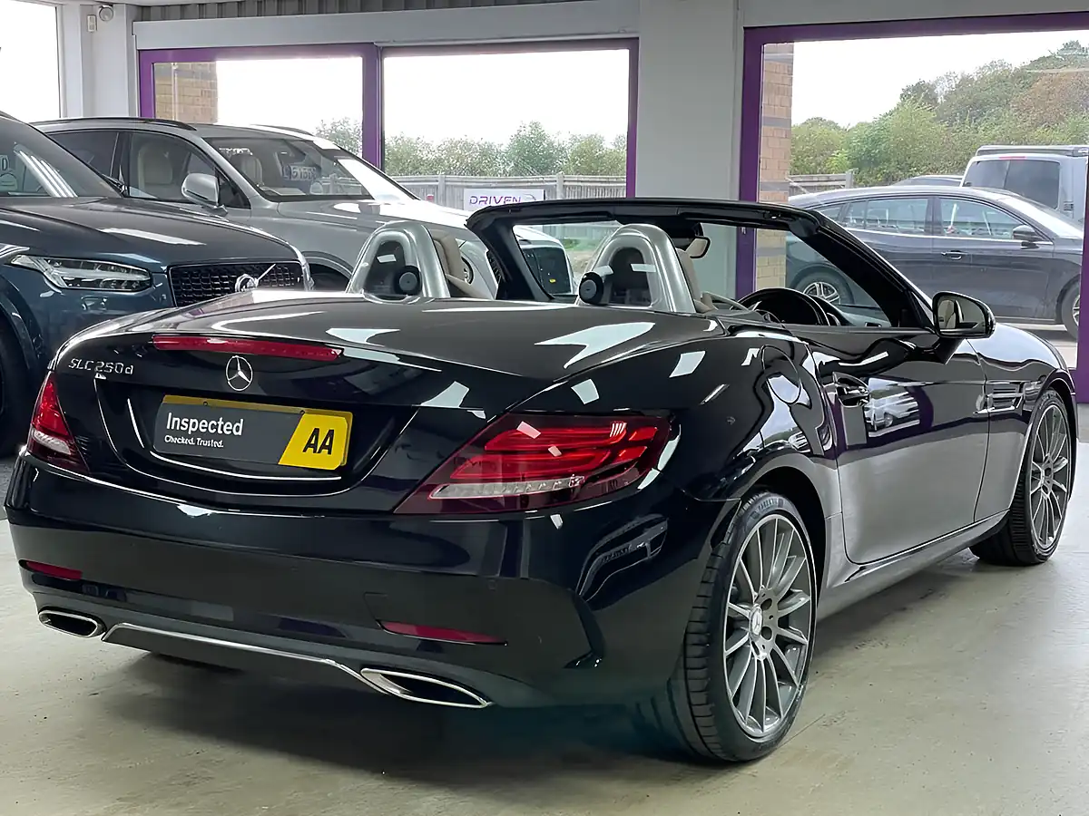 Used 2016 Mercedes-Benz Slc AMG Line Obsidian Black - Interior and Exterior details 12