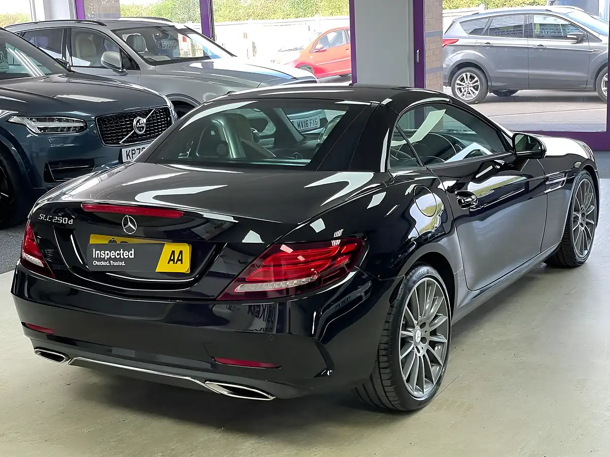 Used 2016 Mercedes-Benz Slc AMG Line Obsidian Black - Interior and Exterior details 13