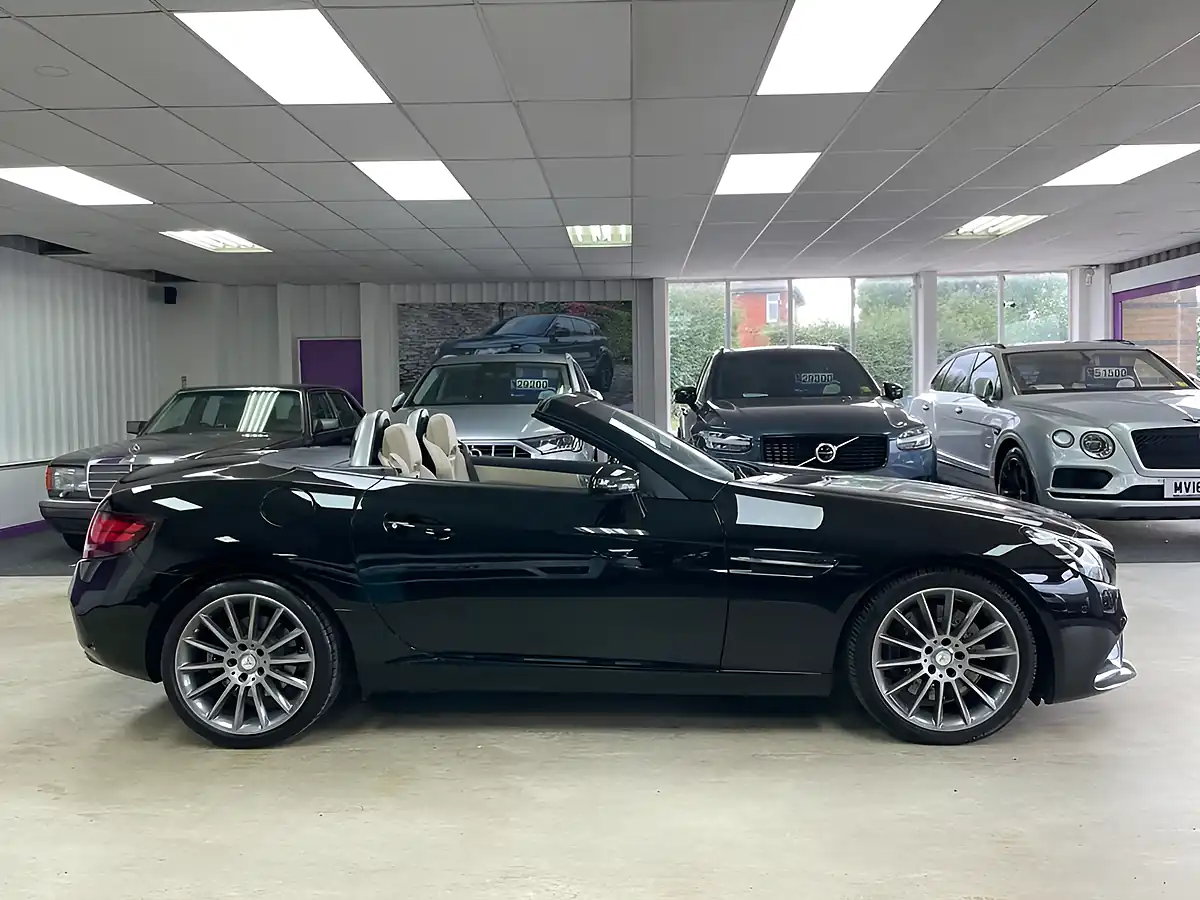 Used 2016 Mercedes-Benz Slc AMG Line Obsidian Black - Interior and Exterior details 14