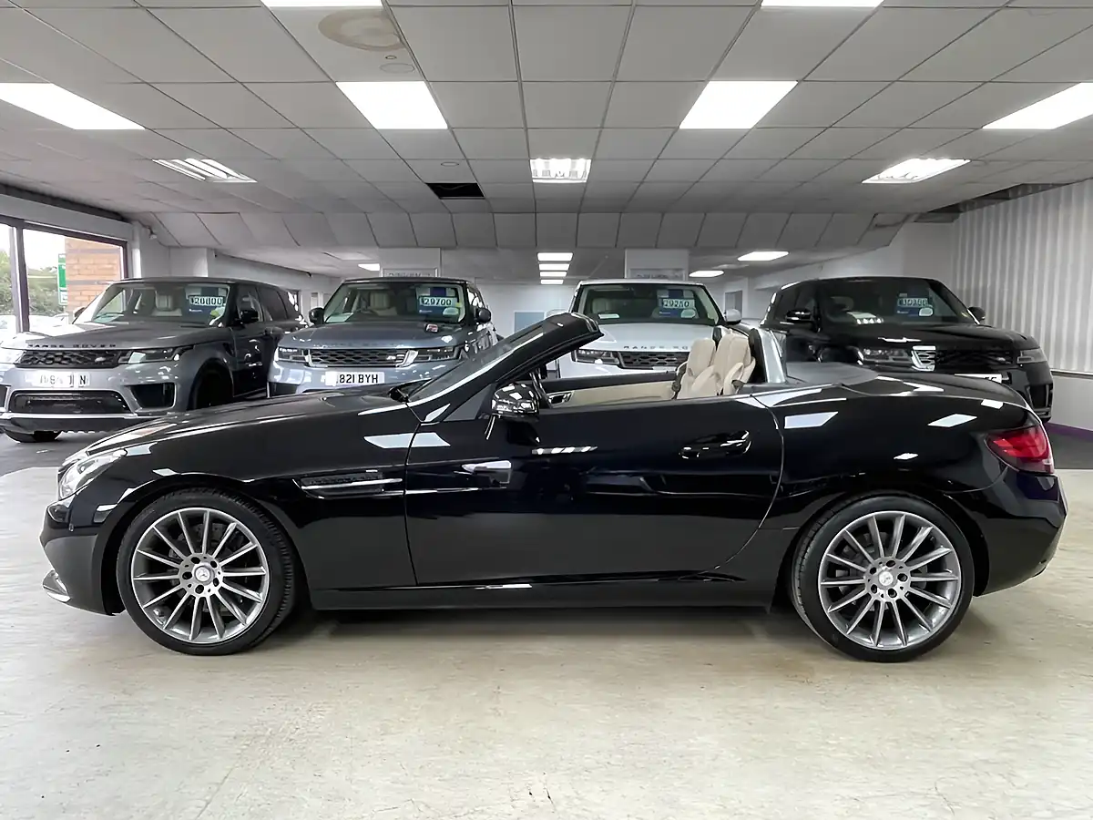 Used 2016 Mercedes-Benz Slc AMG Line Obsidian Black - Interior and Exterior details 15