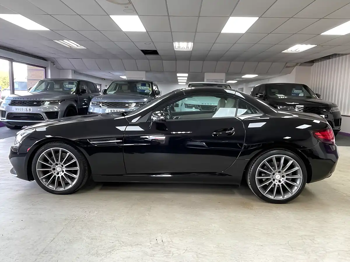 Used 2016 Mercedes-Benz Slc AMG Line Obsidian Black - Interior and Exterior details 16