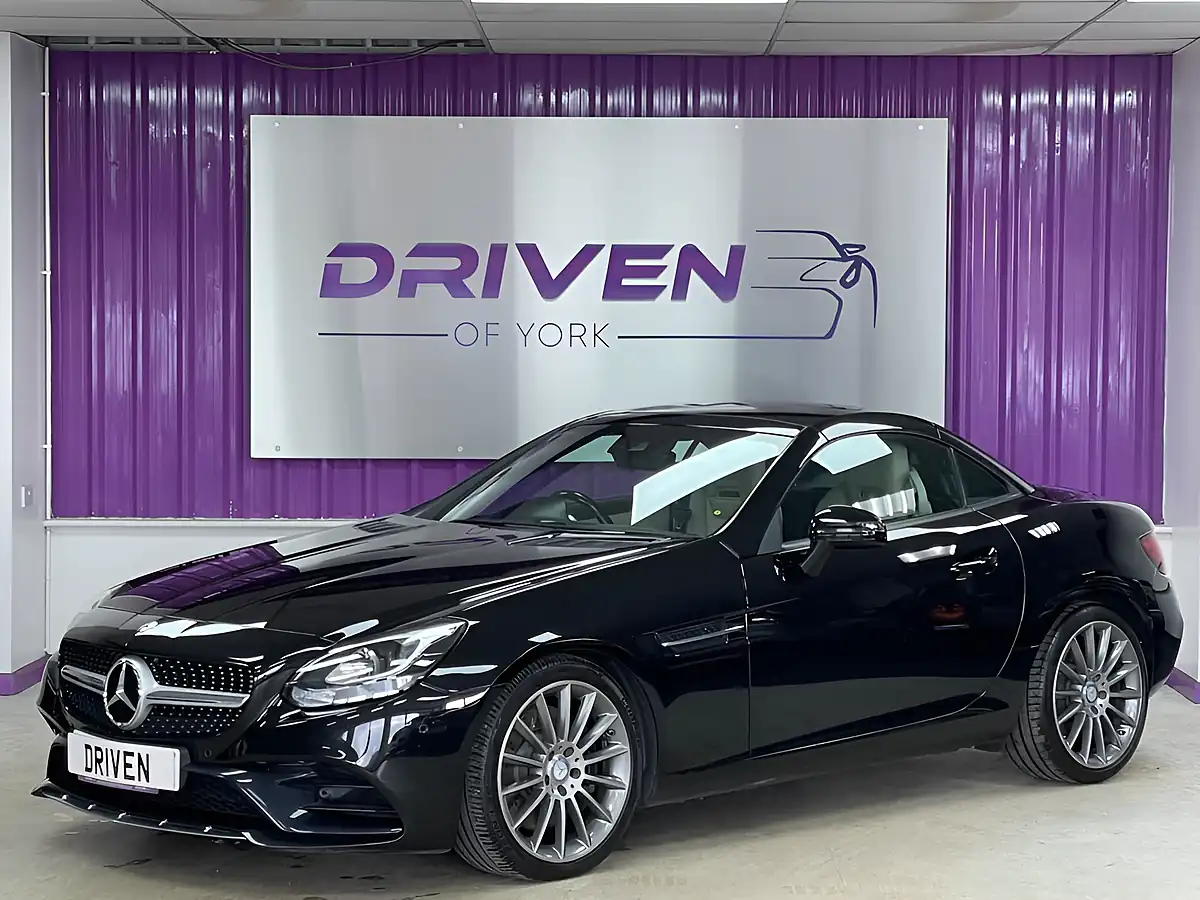 Used 2016 Mercedes-Benz Slc AMG Line Obsidian Black - Interior and Exterior details 2