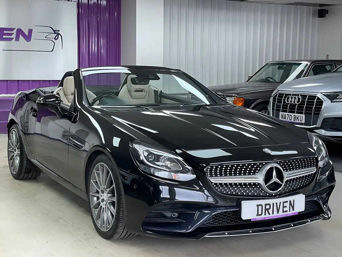Used 2016 Mercedes-Benz Slc AMG Line Obsidian Black - Interior and Exterior details 3