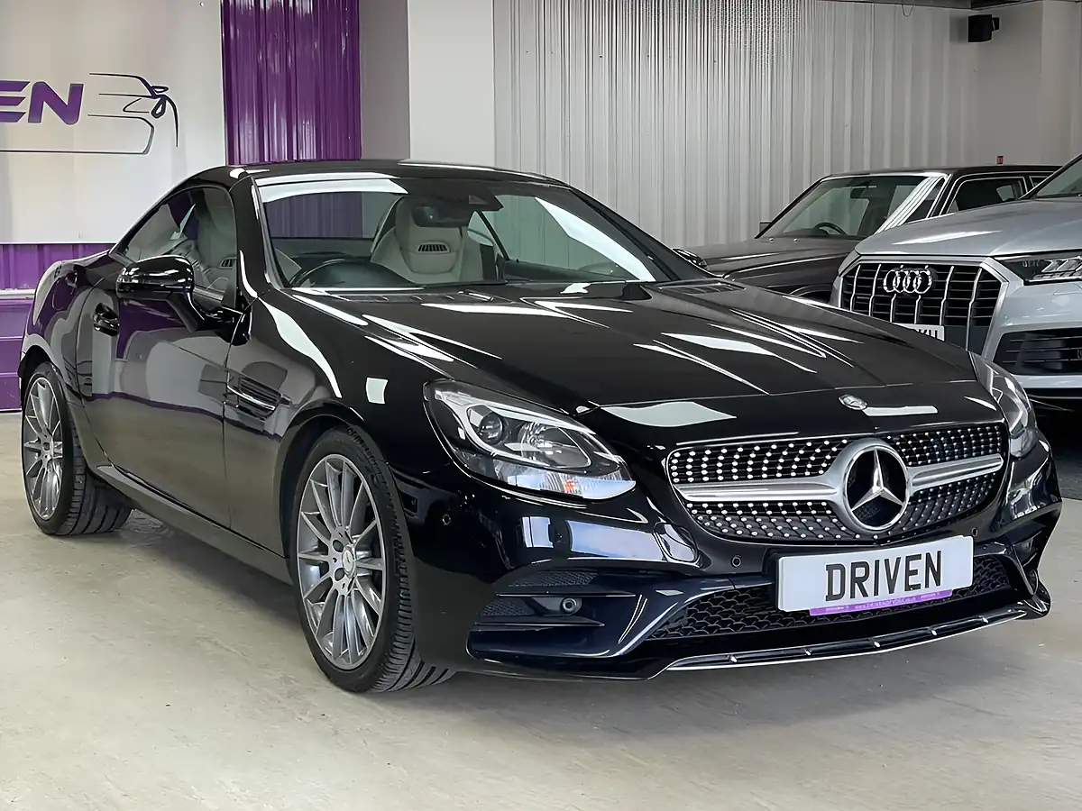 Used 2016 Mercedes-Benz Slc AMG Line Obsidian Black - Interior and Exterior details 4
