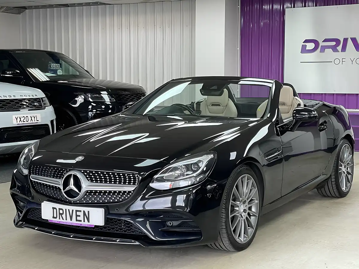 Used 2016 Mercedes-Benz Slc AMG Line Obsidian Black - Interior and Exterior details 7