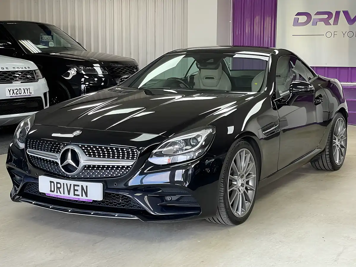 Used 2016 Mercedes-Benz Slc AMG Line Obsidian Black - Interior and Exterior details 8