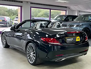 Used 2016 Mercedes-Benz Slc AMG Line Obsidian Black - Interior and Exterior details 9