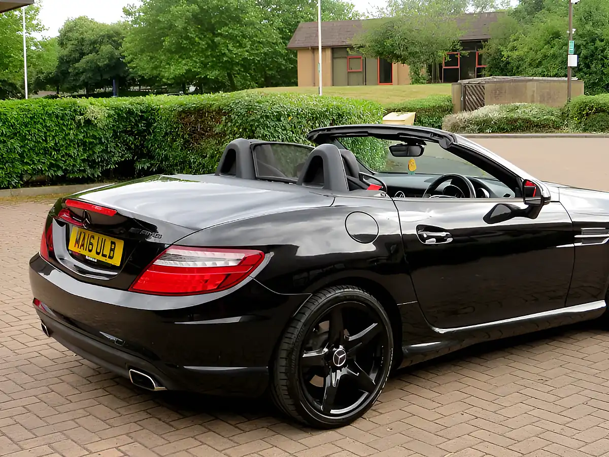 Used 2016 Mercedes-Benz Slk AMG Sport Black - Interior and Exterior details 11