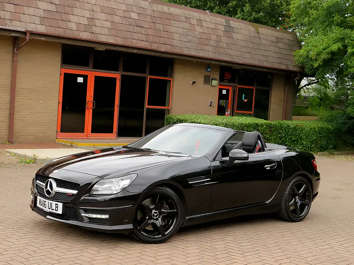 Used 2016 Mercedes-Benz Slk AMG Sport Black - Interior and Exterior details 7
