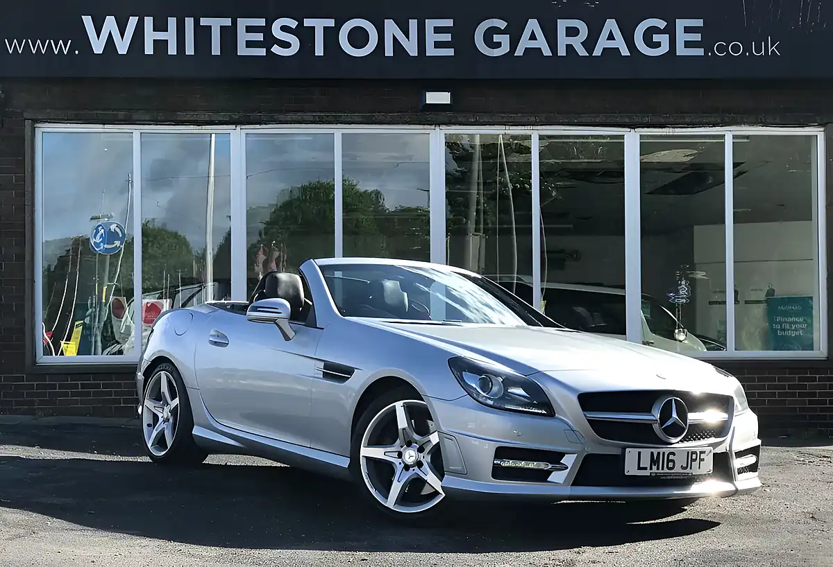 Used 2016 Mercedes-Benz Slk AMG Sport Iridium Silver - Front View