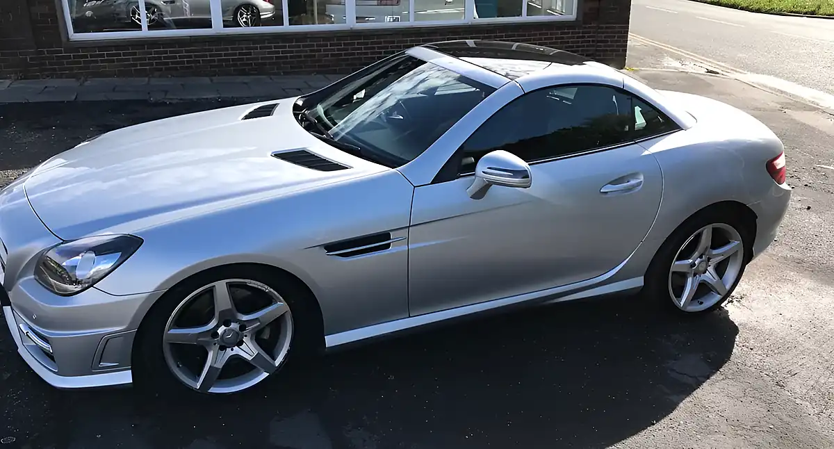 Used 2016 Mercedes-Benz Slk AMG Sport Iridium Silver - Interior and Exterior details 11