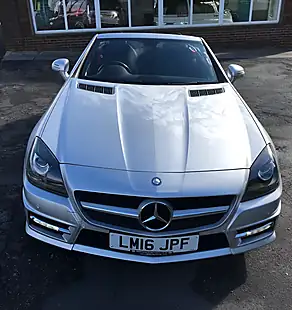 Used 2016 Mercedes-Benz Slk AMG Sport Iridium Silver - Interior and Exterior details 16